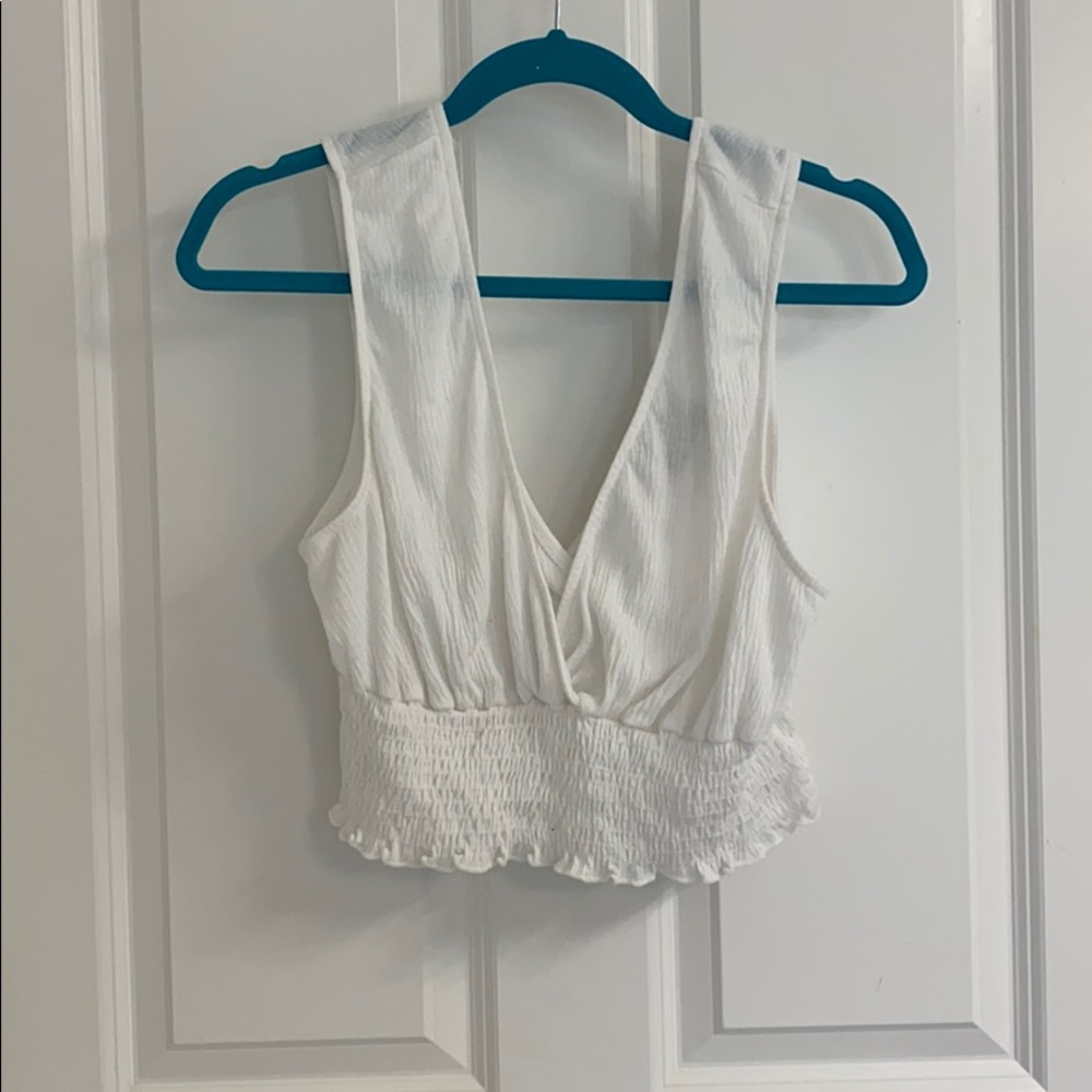 Urban Outfitters Cross Crop Top